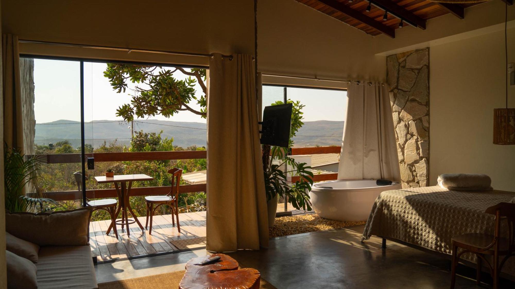 Lofts Lobo Guara Villa Alto Paraíso de Goiás Kültér fotó